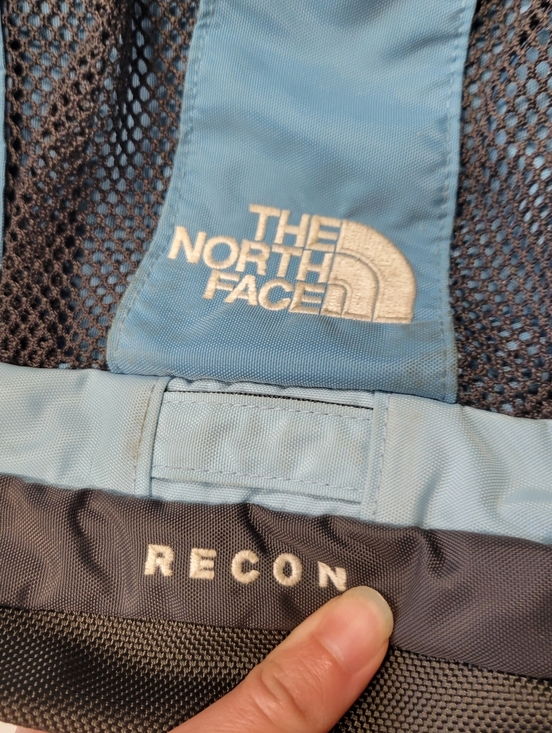The North Face Recon Backpack Blue Grey Book Bag Vintage 2000s Y2k main image 7
